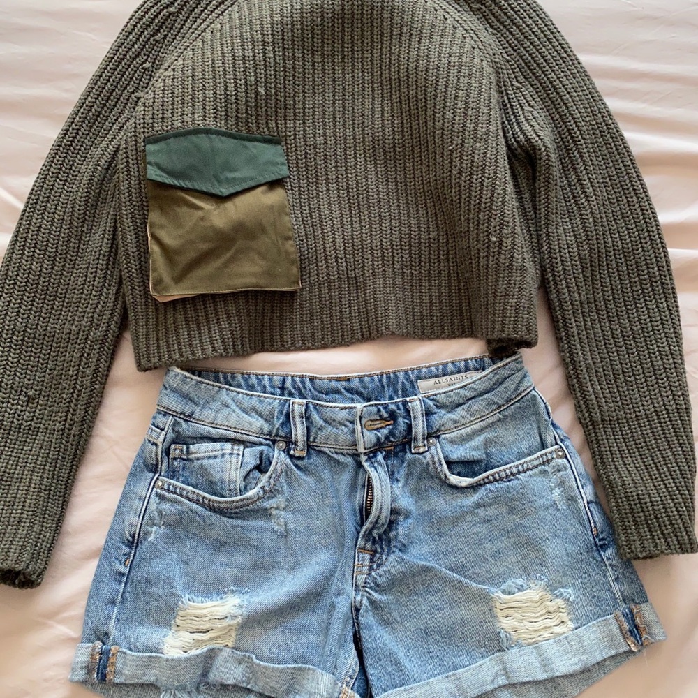 All Saints shorts.